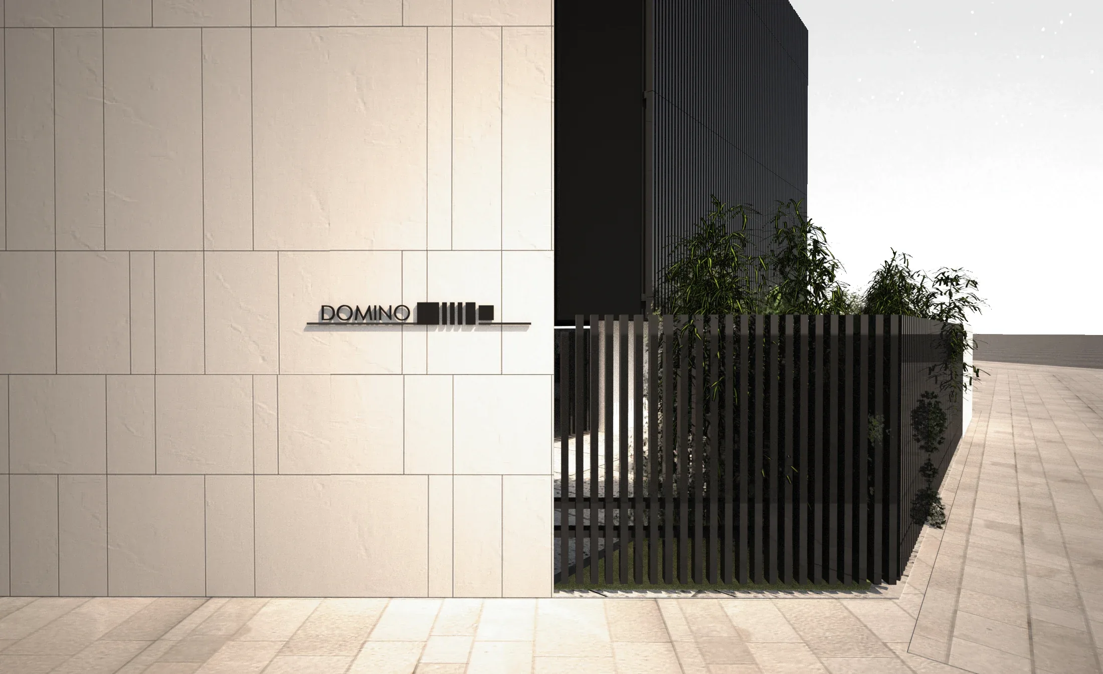 Design apartment in Quartu Sant'Elena — Domino, view of the spaces, designed by Gatti/Piu (photo 5)