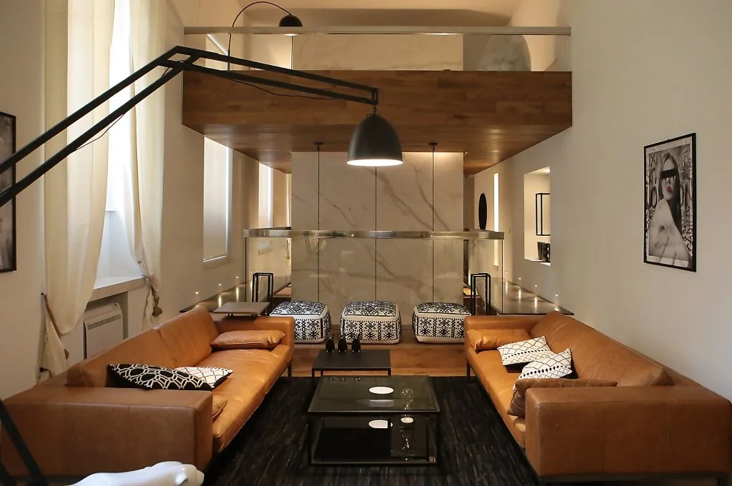 Design apartment in Cagliari — Loft 360, exterior overview, designed by Gatti/Piu