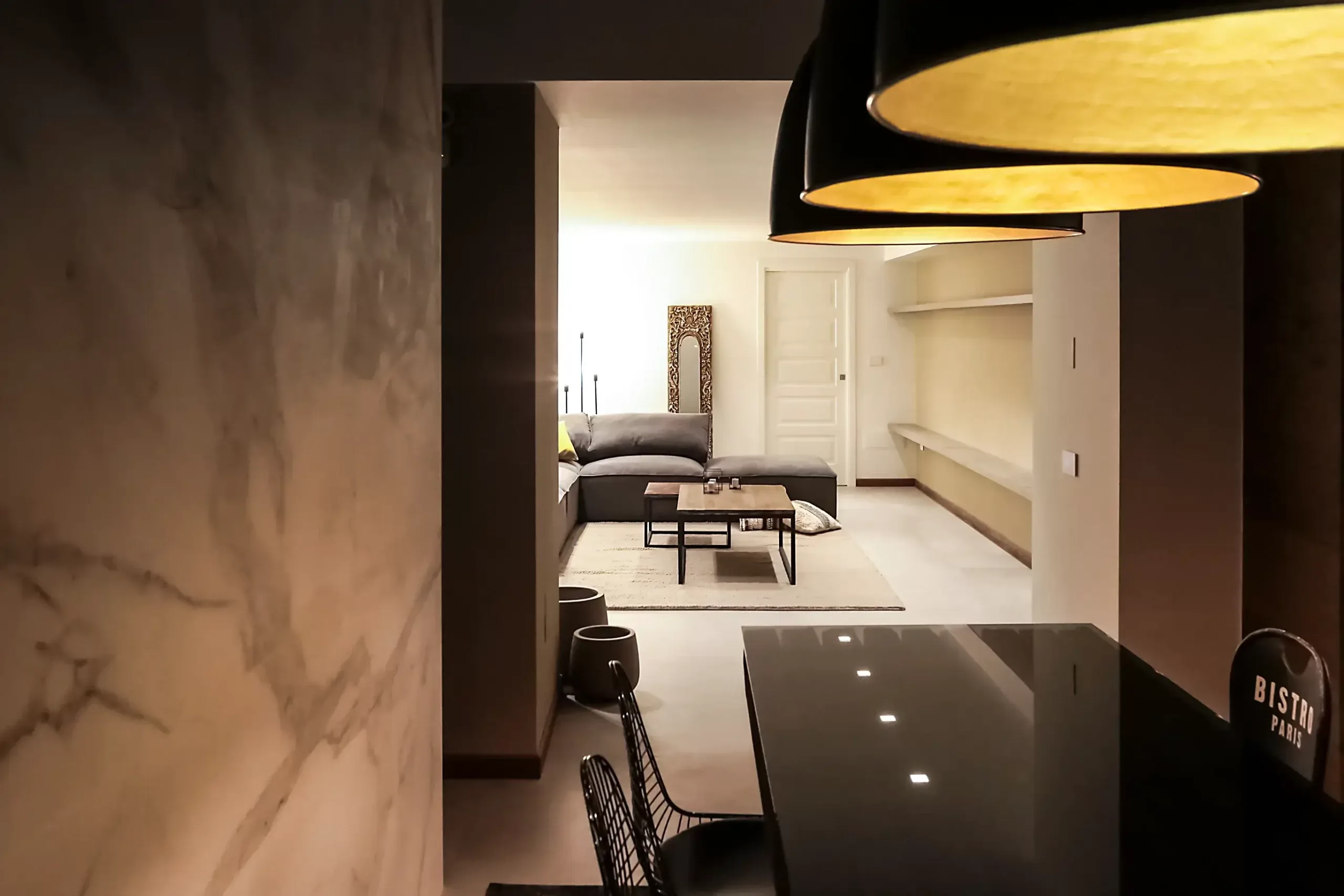 Design apartment in Cagliari — Loft 360, view of the spaces, designed by Gatti/Piu (photo 10)