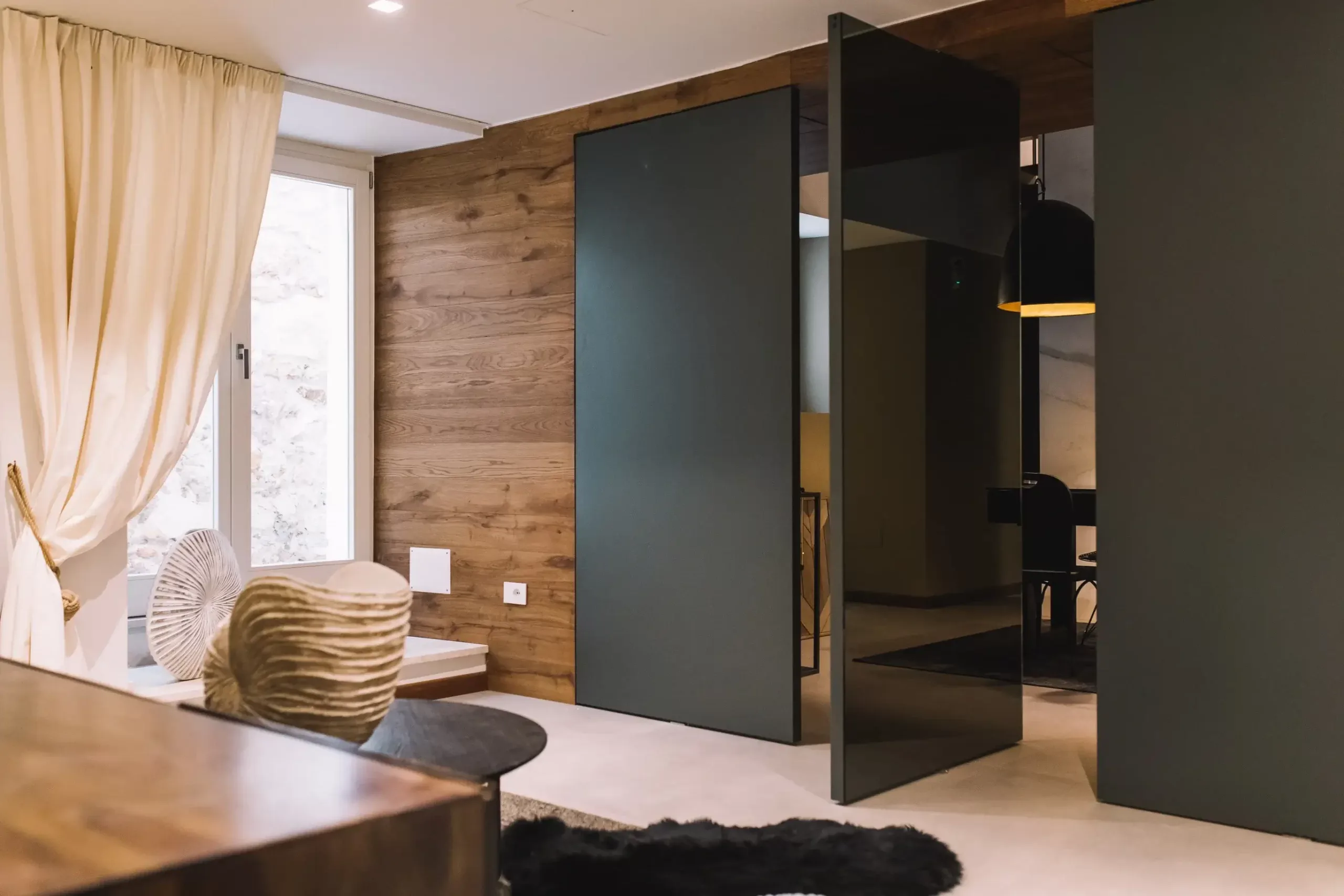 Design apartment in Cagliari — Loft 360, view of the spaces, designed by Gatti/Piu (photo 15)