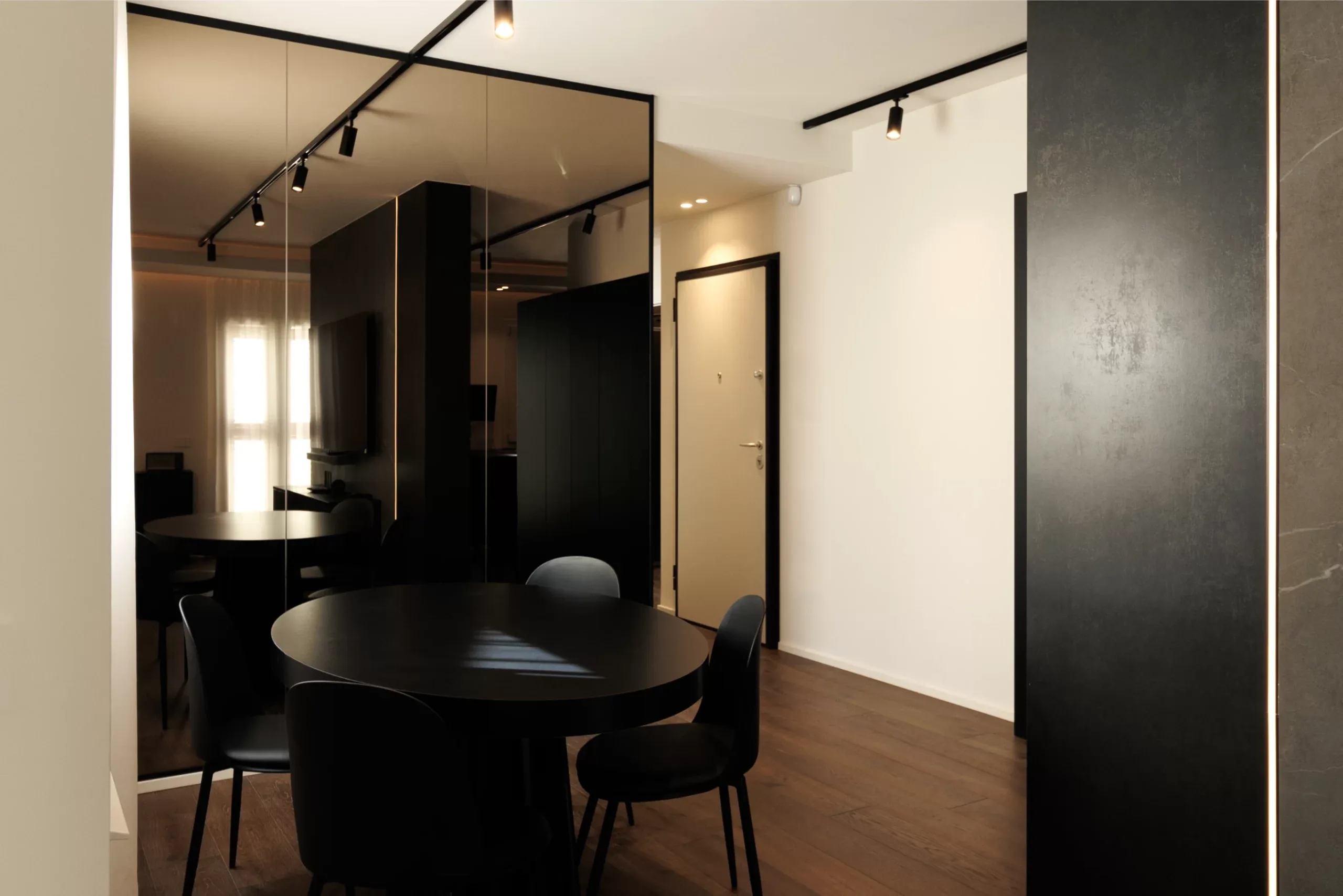 Design apartment in Selargius — Manin 43, view of the spaces, designed by Gatti/Piu (photo 2)