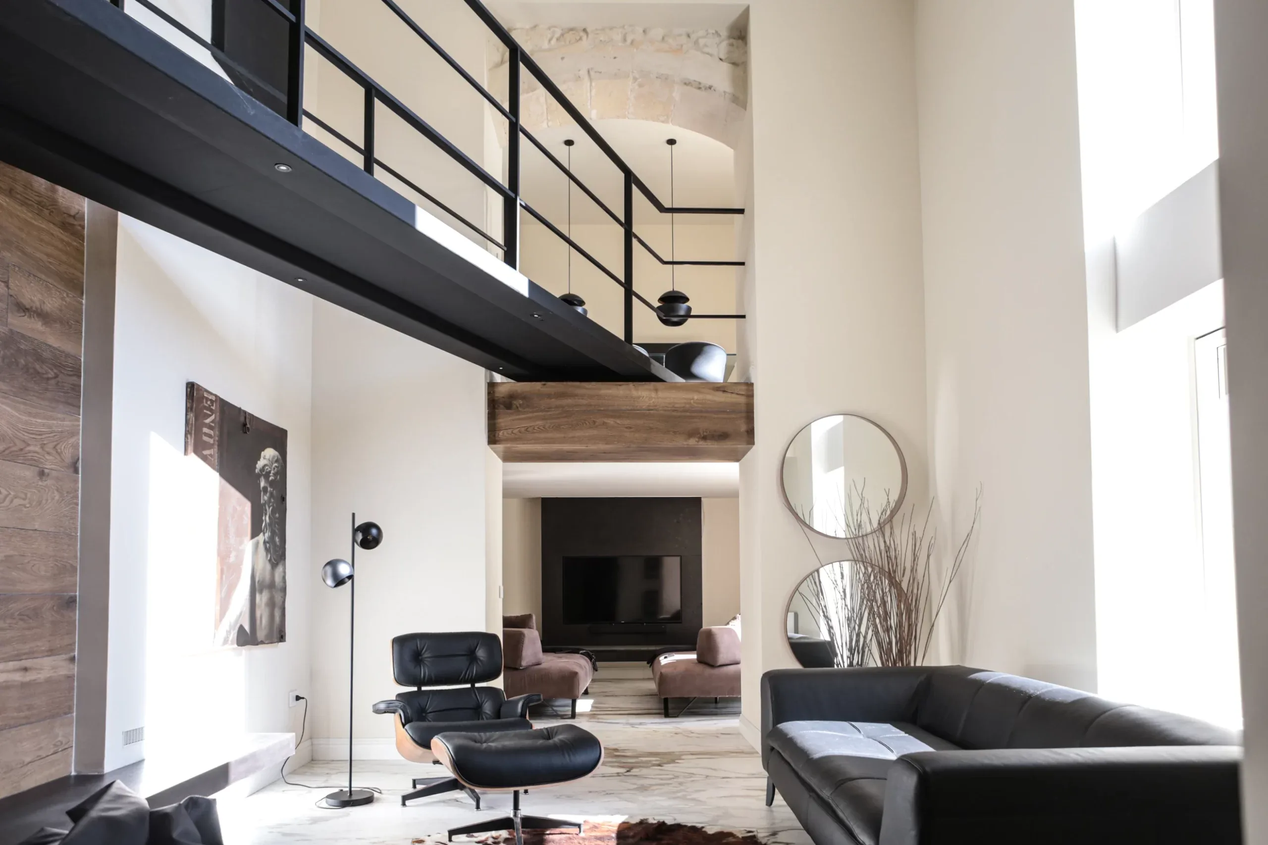 Design apartment in Cagliari — Palazzo Sulis, exterior overview, designed by Gatti/Piu