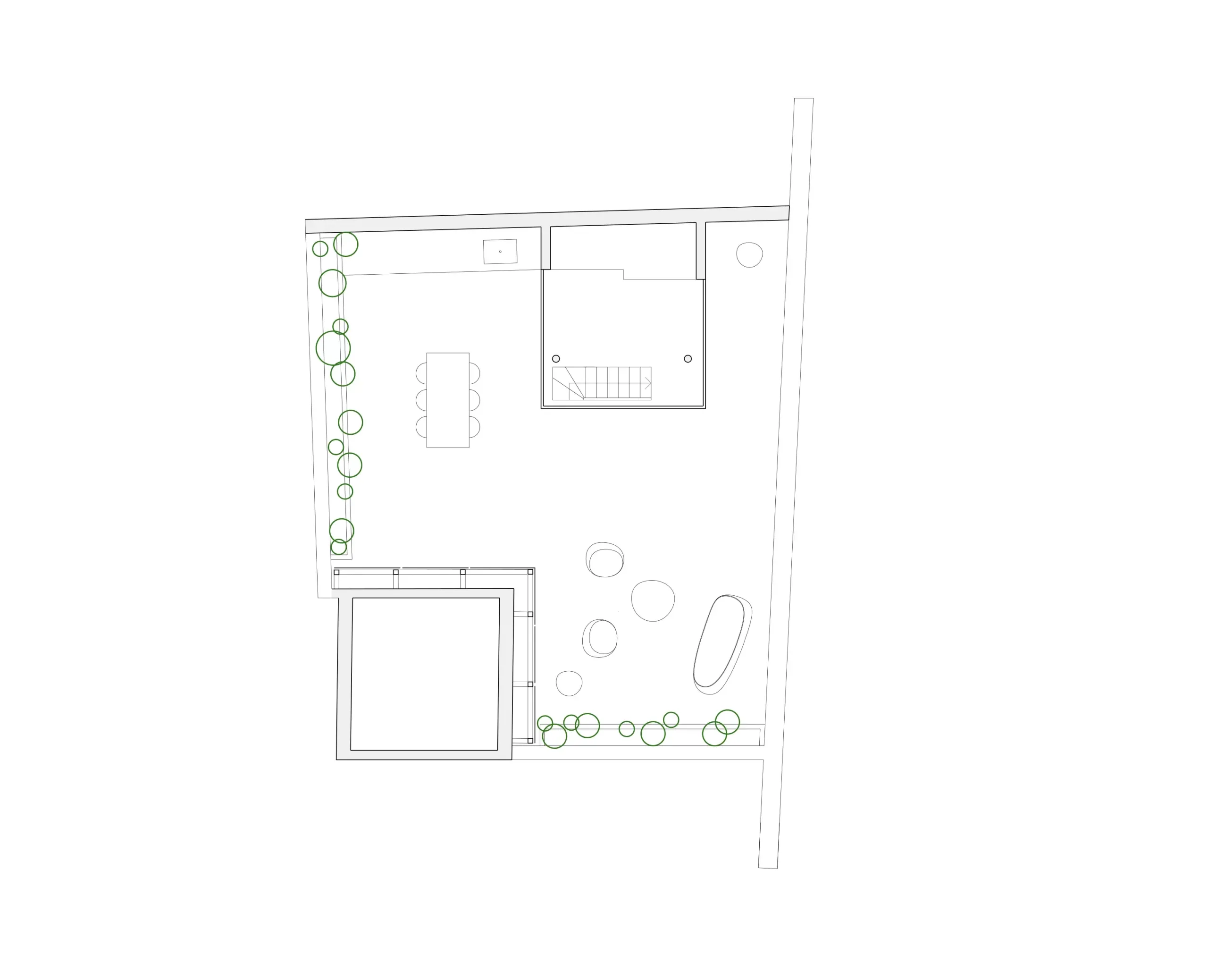 Design apartment in Cagliari — Terrazza Sant'Eusebio, technical project drawing, designed by Gatti/Piu