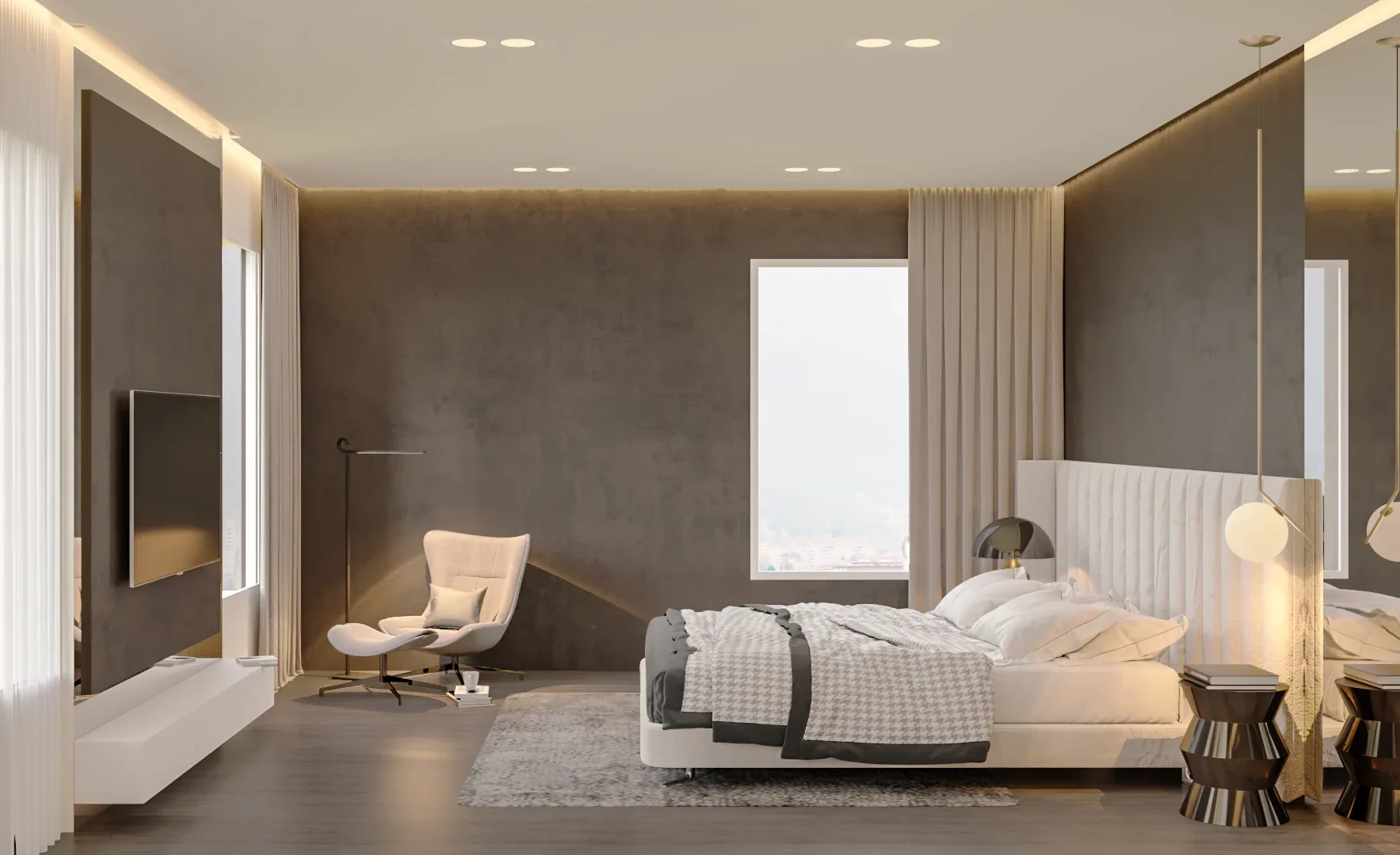 Design apartment in Cagliari — Via Alghero, view of the spaces, designed by Gatti/Piu (photo 3)