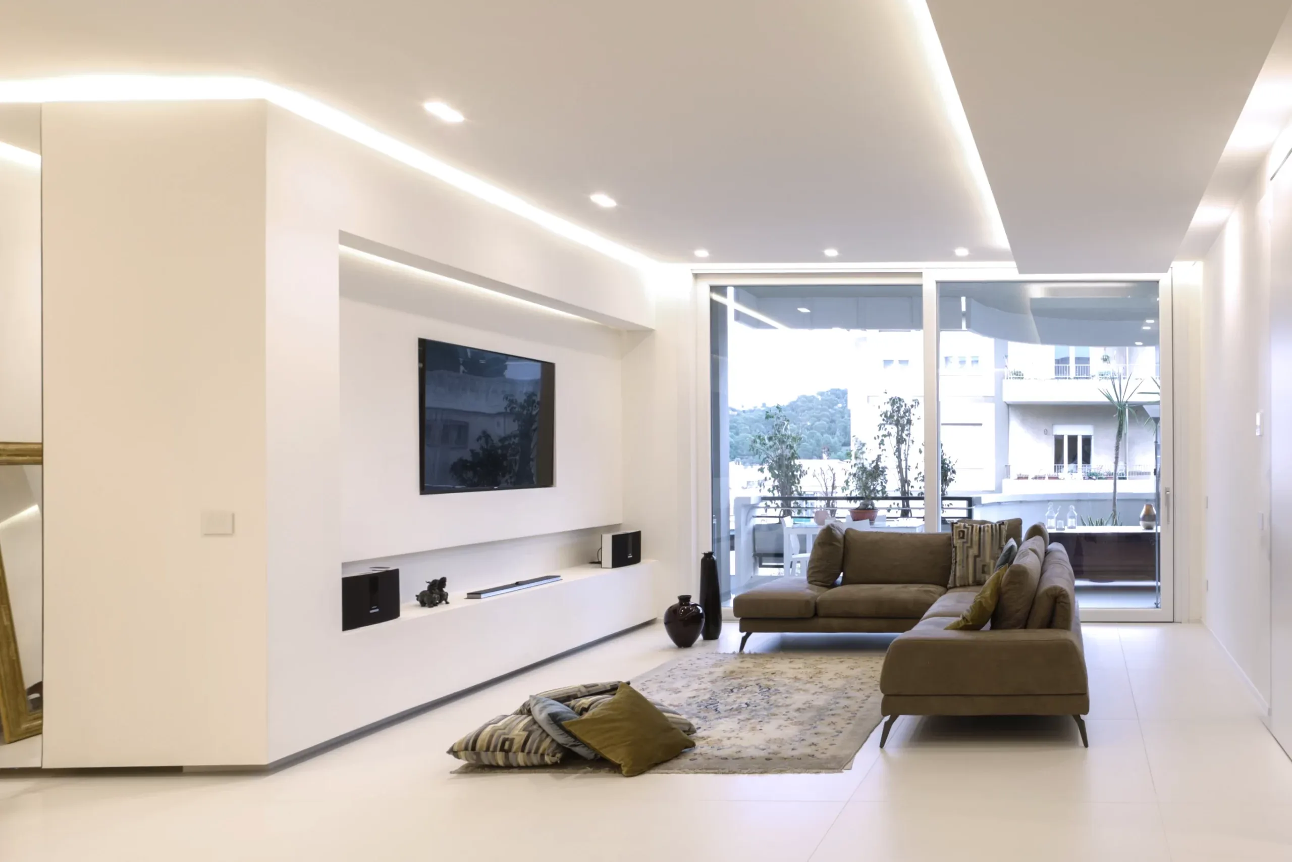 Design apartment in Cagliari — Via Caboni, exterior overview, designed by Gatti/Piu