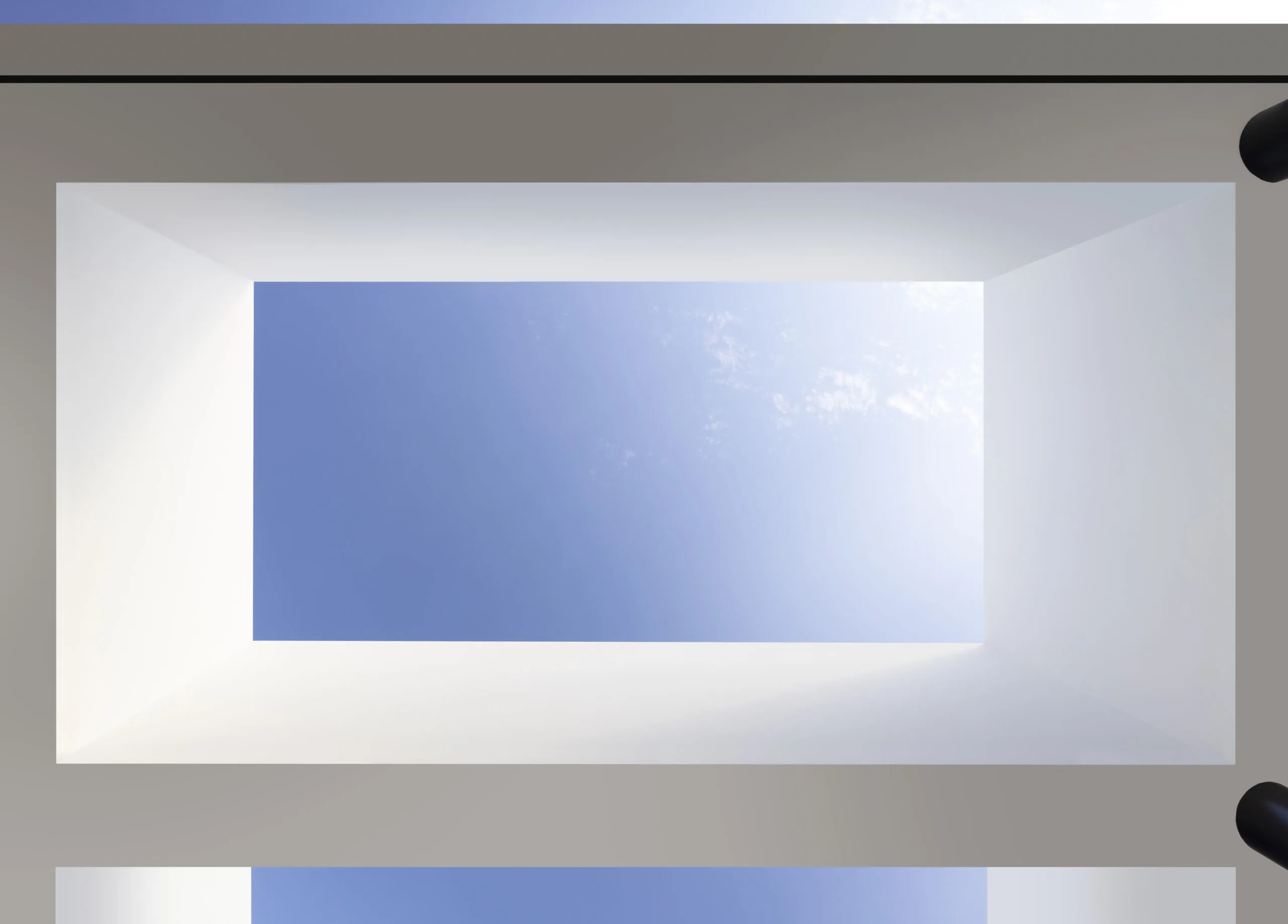 white shade structure on the terrace of a renovated Selargius penthouse