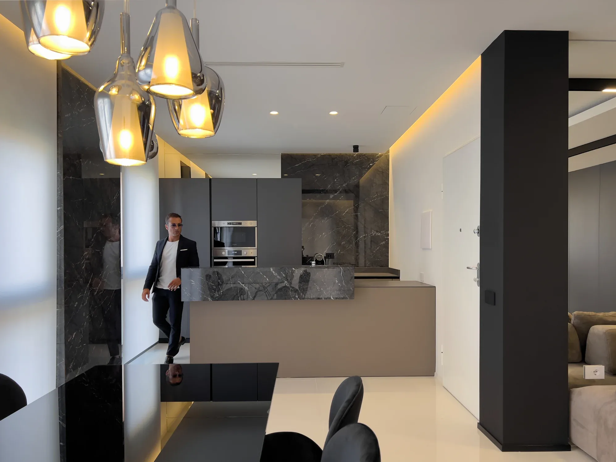 Design apartment in Tipologia Appartamenti — Via Mameli, project photography, designed by Gatti/Piu (photo 5)