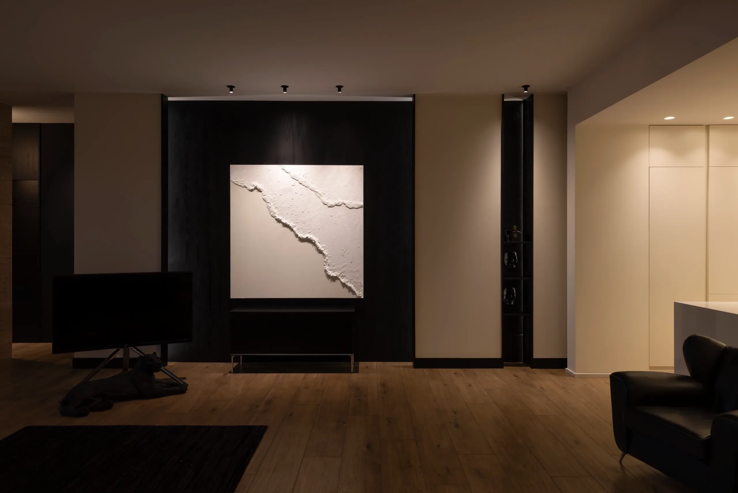 Design apartment in Cagliari — Via Roma, view of the spaces, designed by Gatti/Piu (photo 5)