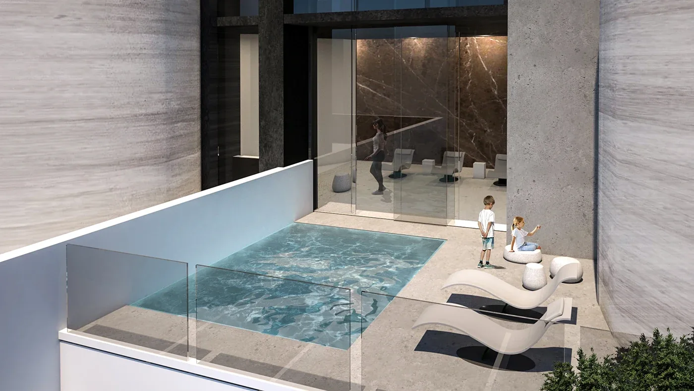 Hospitality project in Cagliari — Silos Hotel, view of the spaces, designed by Gatti/Piu (photo 3)