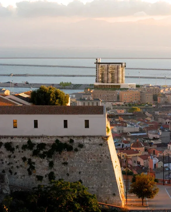 Hospitality project in Cagliari — Silos Hotel, view of the spaces, designed by Gatti/Piu (photo 9)