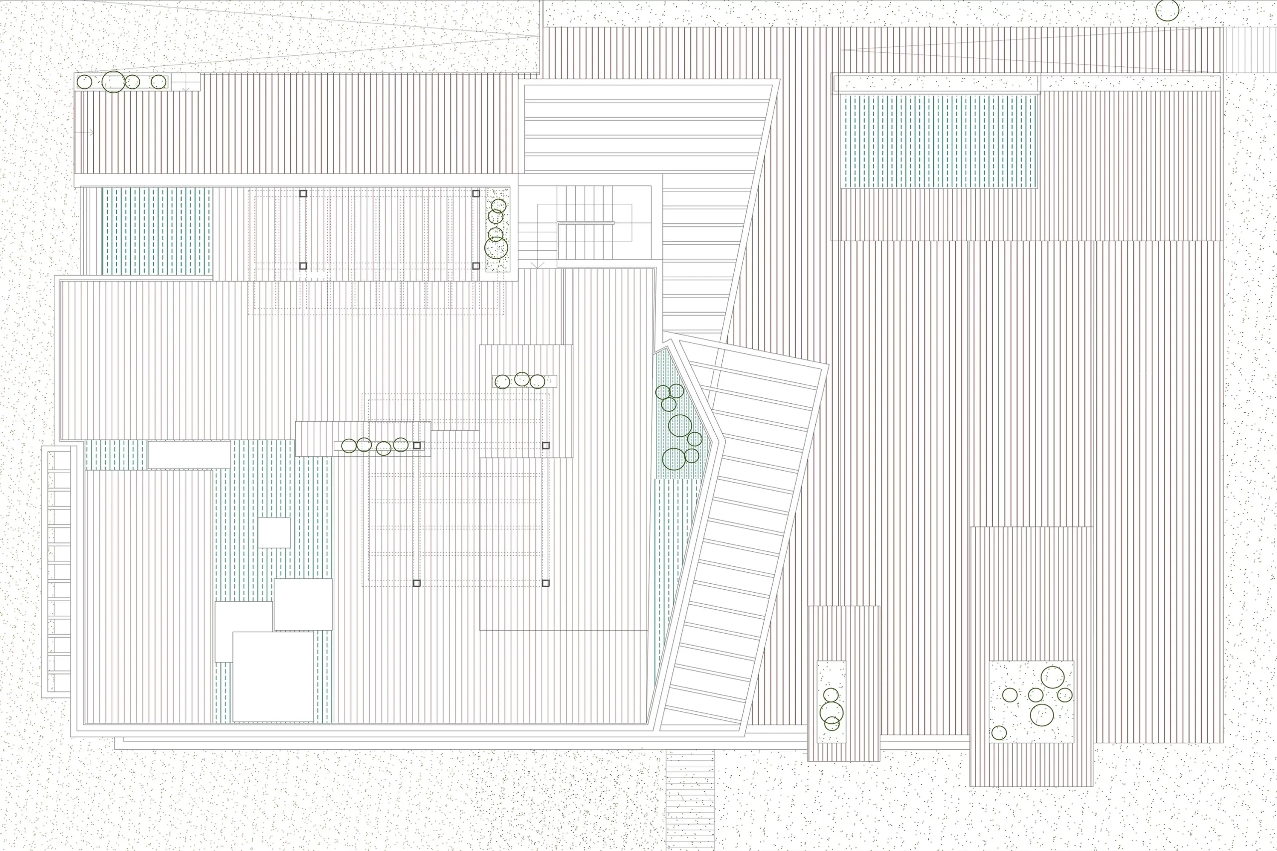 Renovation in Quartu Sant'Elena — Albachiara, technical project drawing, designed by Gatti/Piu (photo 2)