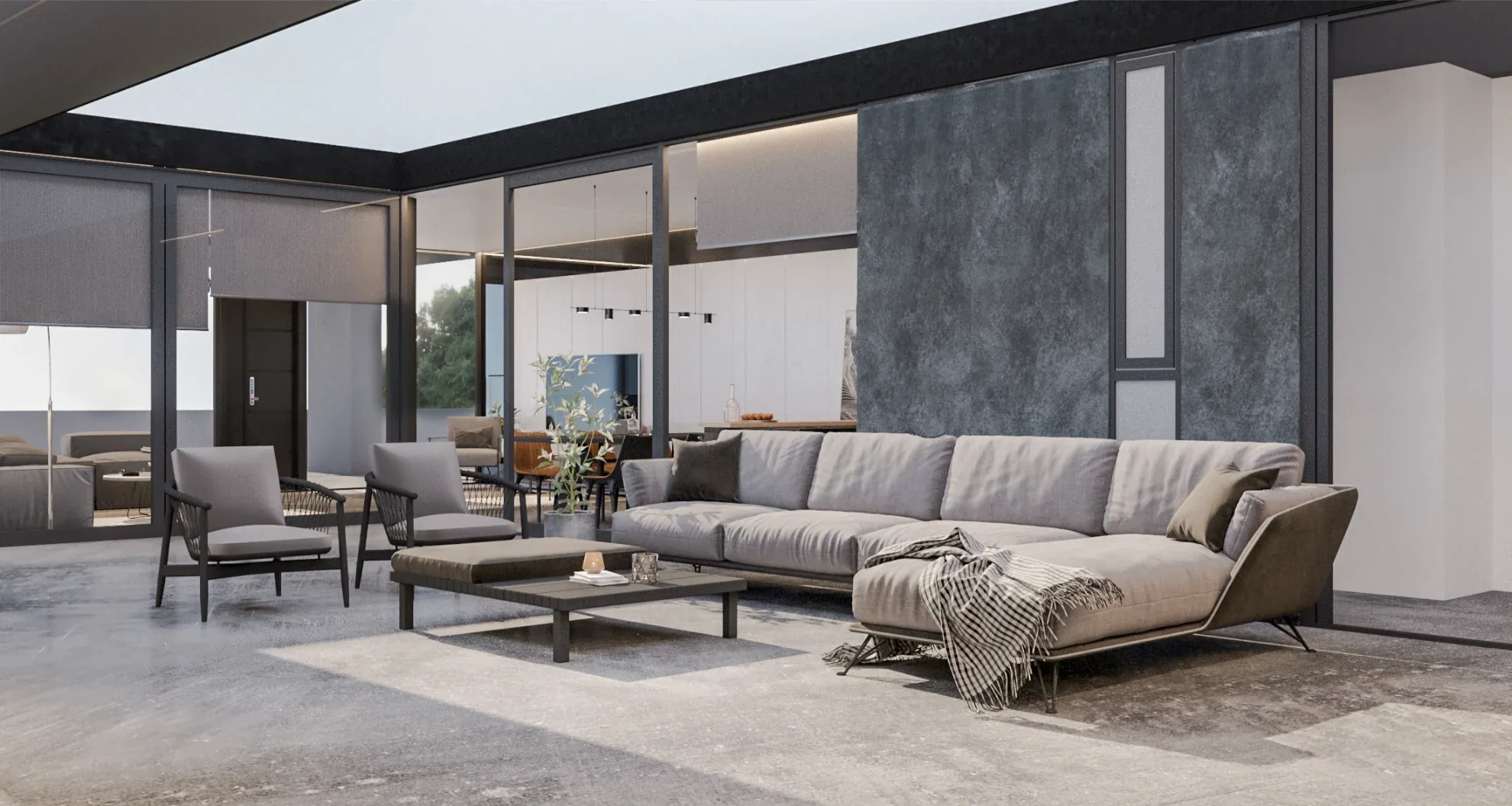 Premium penthouse in Cagliari — Glass Nest, project photography, designed by Gatti/Piu (photo 6)
