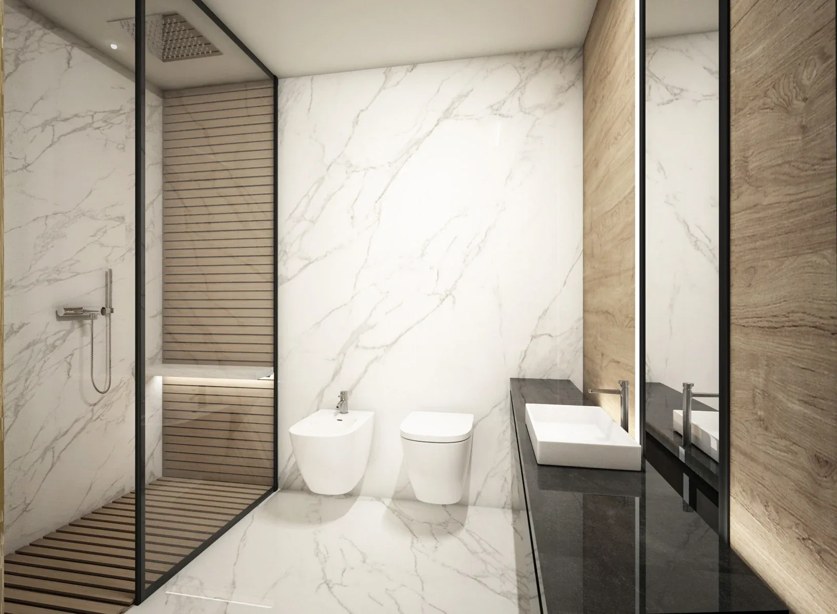 Luxury villa in Cagliari — Isola Falconi, view of the spaces, designed by Gatti/Piu (photo 12)