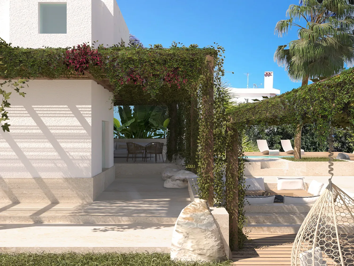 Luxury villa in Pula — La Perla Marina, view of the spaces, designed by Gatti/Piu (photo 3)