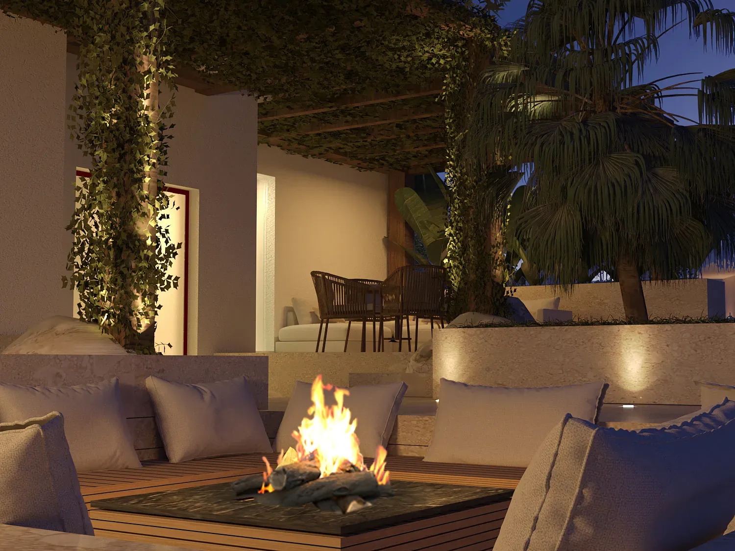 Luxury villa in Pula — La Perla Marina, view of the spaces, designed by Gatti/Piu (photo 5)