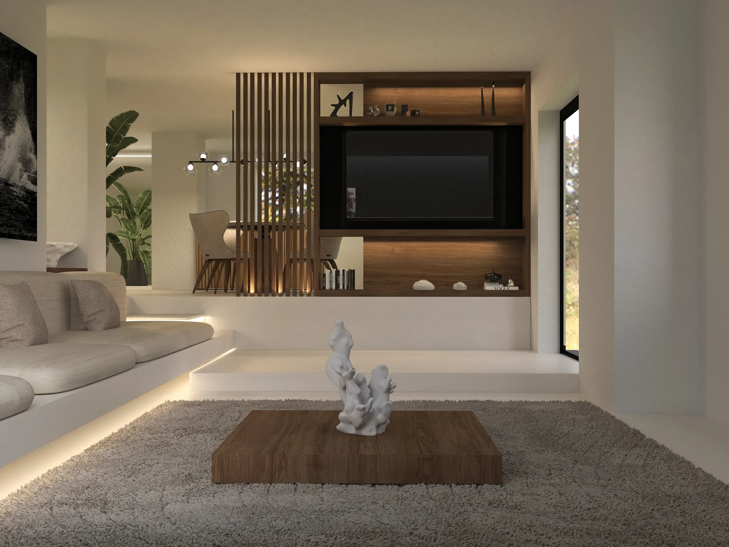 Luxury villa in Pula — La Perla Marina, view of the spaces, designed by Gatti/Piu (photo 6)