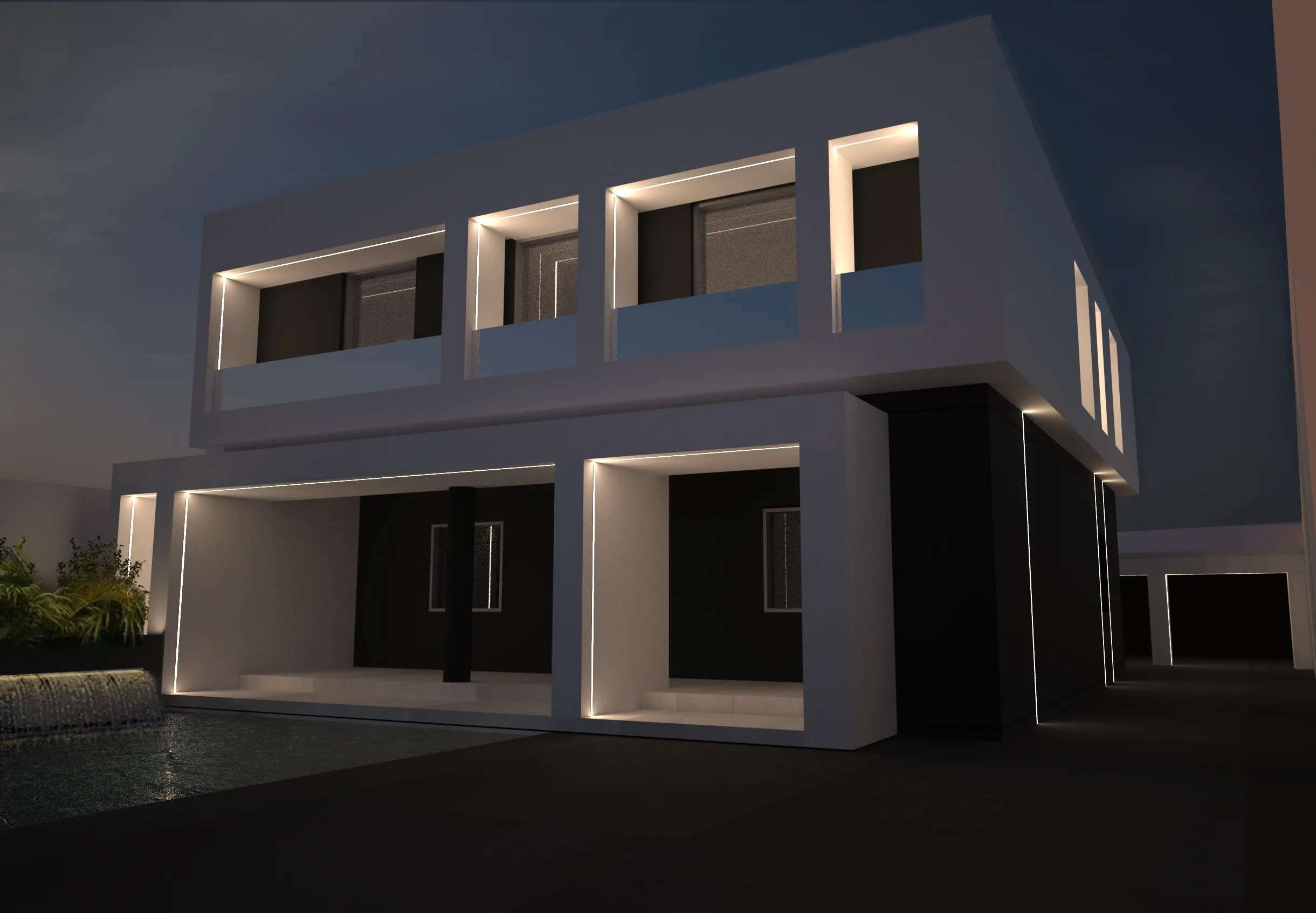 Luxury villa in Sestu — Mattana, view of the spaces, designed by Gatti/Piu (photo 2)