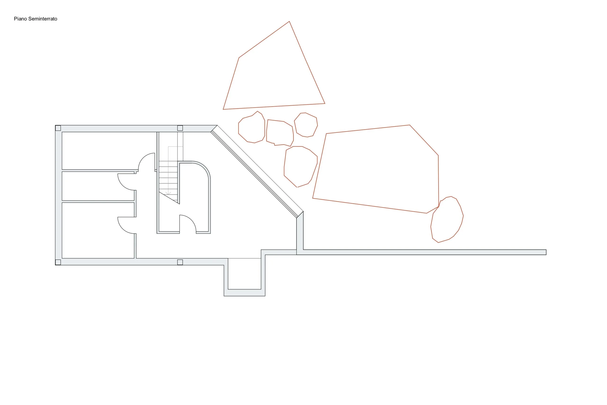 Luxury villa in Quartu Sant'Elena, Sardegna — TM11, technical project drawing, designed by Gatti/Piu (photo 2)