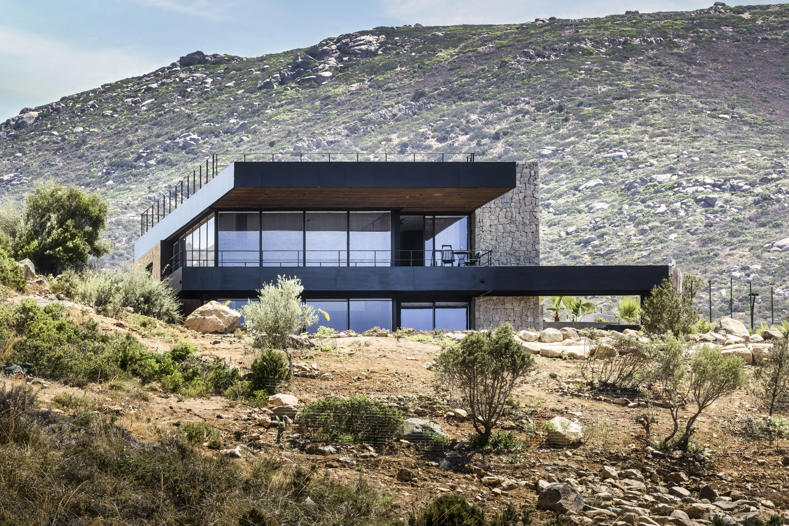 Luxury villa in Quartu Sant'Elena — TM2, exterior overview, designed by Gatti/Piu