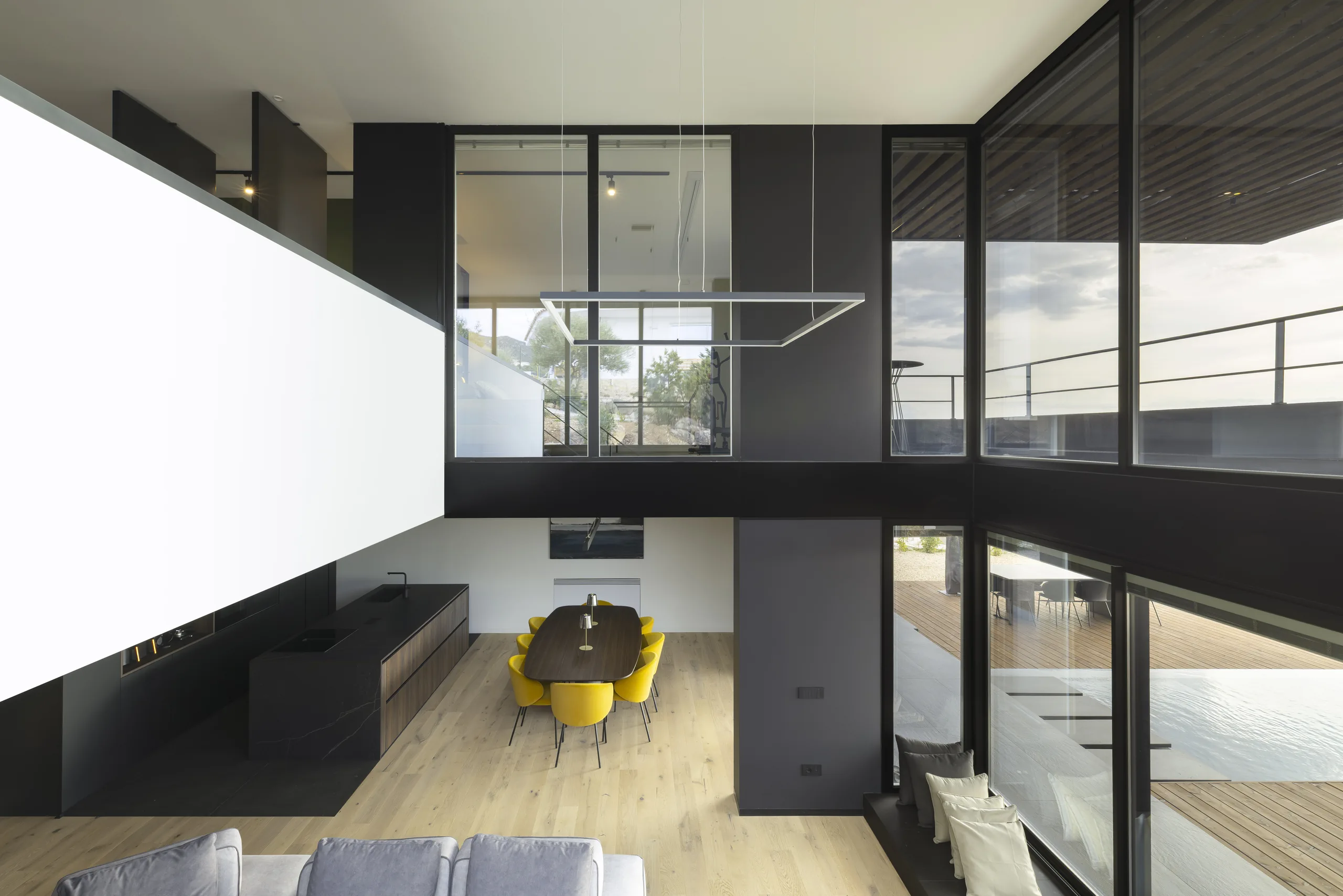 Luxury villa in Quartu Sant'Elena — TM2, view of the spaces, designed by Gatti/Piu (photo 12)
