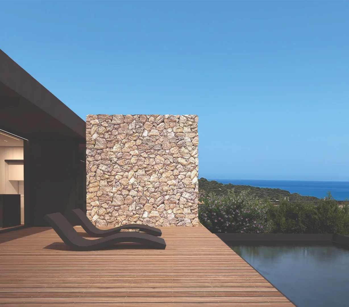 Luxury villa in Quartu Sant'Elena — TM5, view of the spaces, designed by Gatti/Piu (photo 3)