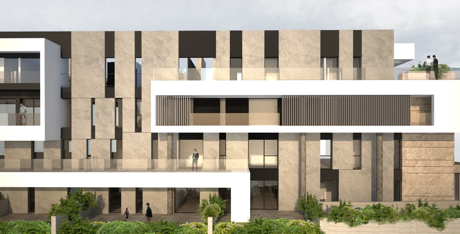 Design apartment in Elmas — Lana Residence, view of the spaces, designed by Gatti/Piu (photo 5)