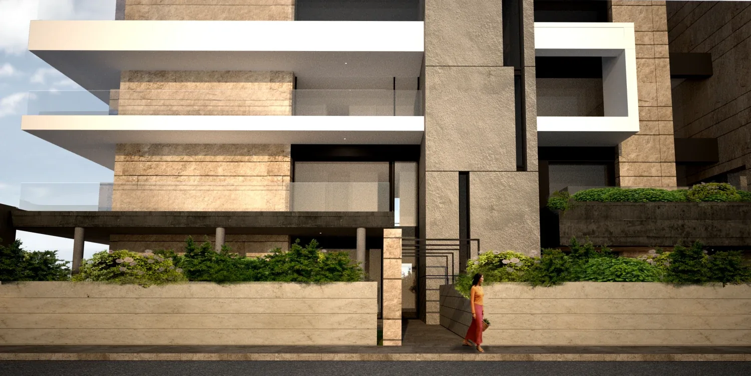 Design apartment in Elmas — Lana Residence, view of the spaces, designed by Gatti/Piu (photo 6)