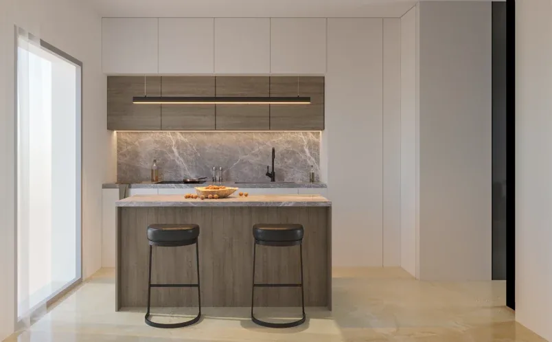 Design apartment in Elmas — Lana Residence, view of the spaces, designed by Gatti/Piu (photo 11)