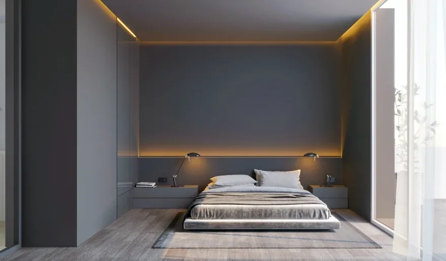 Design apartment in Elmas — Lana Residence, view of the spaces, designed by Gatti/Piu (photo 12)